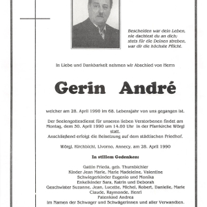 Andre Gerin G